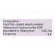 Valanext 1000mg Tablet 3'S - Viral infections-Ant