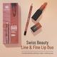 Swiss Beauty Line and Fine Lip Duo 3.2 gm - Makeup Kits & Sets