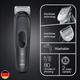 Braun Body Groomer 3 for Men from Gillette, BG3340, Manscaping Tool, SkinShield Technology Gray and Black 330 gm - Grooming Kits