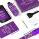 2.Oh! Semi Permanent Hair Color + Lightning Kit - Violet Combo 1's - Hair Creams
