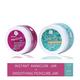 Bloomsberry Manicure Pedicure Combo Pack (Manicure Hand Scrub - Blossom 150 gm + Pedicure Foot Scrub - Cucumber 200 gm) - Hand Creams