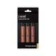 Lakme Liquid Lipstick Trio- Nude Moods, Forever Matte, Light-Weight 3's - Liquid Lipsticks