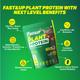 Fast&Up Plant Protein Powder - Rich Chocolate Flavour 975 gm - Protein Drink