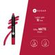 SUGAR Cosmetics Matte As Hell Crayon Lipstick - 22 Donna Pinciotti (Magenta Pink) 2.8 gm - Lip Crayons