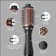 Winston 3-in-1 Hair Styling Blow Brush, Blow Dryer, Curling Iron, & Volumizing Brush- Silver and Grey 850 gm - Multi-Stylers