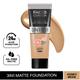 FACES CANADA 3in1 All Day Hydra Matte Foundation + Moisturizer + SPF 30 Honey Beige 031 15 ml - Foundation