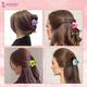 Majestique Stylish Premium Matte Plastic Hair Clutcher, Claw Clip, For Women, Girl Multicolor 5's - Hair Clips/Bands
