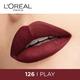 L'Oreal Paris Rouge Signature Matte Liquid Lipstick,126 I Play 7 Gm - Lipsticks