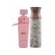 Maryaj Cosmo Girl EDP Floral Powdery Perfume And Ajmal Shadow Homme Deodorant Citrus Woody Fragrance 300 ml - Perfumes (Edt/Edp)