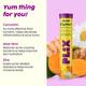 Plix The Plant Fix Acne Shield (15 Effervescent Tablets), Mango Twist Flavour 1's - Hair & Skin