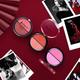 Pilgrim 2-IN-1 Blush Duo Berry Beat-03 Richly Pigmented Ultra Matte Blendable Suits all skin tones 9 g - Blushes