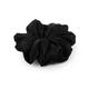 Mueras XL Silk Satin Scrunchie Black 1's - Hair Clips/Bands