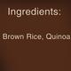 Nourish You Quinoa Seeds + Brown Rice Mix 500 gm - Nutritional Bars