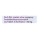 Sertima 100mg Tablet 10'S - Depression-Ant