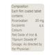 EXAFIB 20 Tablet 14's - Blood Clot-Ant