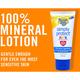 Banana Boat Kids Sensitive Mineral Based Sunscreen Lotion Spf 50 90 ml - Face Sunscreen