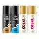 St. John Live Limited Edition Deodorant Spray 150 ml + Cool Limited Edition Deodorant Spray 150 ml + Cobra Oud Deodorant Spray 150 ml + Cobra Toxic Deodorant Spray 150 ml - Men Deodorants/Roll-Ons