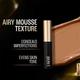 Lakme Xtraordin-airy Mattreal Mousse Concealer, conceals dark circles, even skin tone, Caramel, 9 gm - Concealer