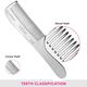 Vega Aluminium Comb (Ac - 03) - Hair Combs