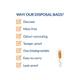 Sirona Discreet Disposal Bags for Tampons and Condoms 50's - Tampons
