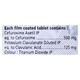 CEFSAFE CV 500 Tablet 10's - Bacterial Infections-Cep