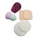 Bronson Professional 6 in 1 makeup blender sponge set and Puff set for make up 1's - Loofahs & Sponges