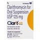 CLARIT 125mg Dry Syrup 30ml - Bacterial Infections-Mac
