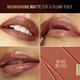 Lakme Ultimat Glam Satin Matte Lipstick -Nudetoffe-UN2 4.3 g - Lipsticks