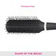 Vega Flat Brush (E5 - FBN) 1's - Hair Brushes