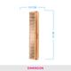 Vega Dressing Wooden Comb (HMWC - 22) 40 gm - Hair Combs