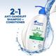 Head and Shoulders 2-In-1 Cool Menthol Anti Dandruff Shampoo + Conditioner 650ml - Shampoos