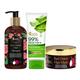 Oriental Botanics Red Onion Hair Care Combo Shampoo + Hair Mask+ 99% Aloe Vera Gel 500 ml - Facial Kits