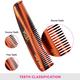 Vega Pocket Hair Comb for Men and Women, Brown (VC2HMC-19D) 2's - Hair Combs