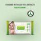BodyGuard Premium Baby Wet Wipes with Aloe Vera Extract (Pack of 2 x 72's) - Diapers & Wipes