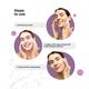 Cosmos by Bewakoof Mineral Peel Off Mask with Silver & Plum 50 gm - Masks & Peels