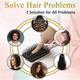 Majestique Large Detangler Hair Brush, Refresh and Extend, Soft Nylon Bristles - Color May Vary 1's - Hair Brushes