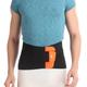 Flamingo Contoured L.S. Belt Black & Turqoise blue (OC2006) (S) 1's - Abdomen/Neck/Arm/Elbow Supports