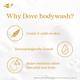 Dove Dryness Care Bodywash with Triple Hydration Serum 800 ml - Shower Gels & Body Wash