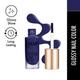Lakme 9To5 Primer + Gloss Nail Colour Summer Blue 6 Ml - Nail Polish