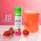 OZiva Bioactive Gluta Fizzy to Reduce Cellular Damage - Strawberry swirl 15's - Multi-Vitamins