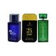Dorall Collection Blue Prince + 24 Pure + Green Secret EDT Set 3's - Men Perfumes (Edt/Edp)