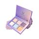 Miss Rose 6 Color Metallic Glow Highlighter Palette 7003 - 044 01 24 gm - Face Palettes