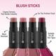 Star Struck by Sunny Leone Blush Stick Pretty In Pink 7 gm - Blushes