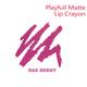 Street Wear Playfull Matte Lip Crayon - Bae Berry 2.9 gm - Lip Crayons