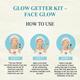 Love Earth Glow Getter Kit - Face Glow with Essential Oils And Herbal Extracts 180 gm - Face Serum
