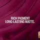 Lakme Forever Matte Lipstick, Made With French Rose Oil Extracts, Red Marsala, 4.5 gm - Lipsticks