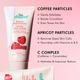 Mcaffeine Berries Brightening Coffee Face Scrub For Glow Exfoliating and Tan Removal Scrub 75 gm - Scrubs & Exfoliants