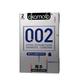 Okamoto 002 Rich Lubricative condoms 2's - Plain/Flavoured Condoms
