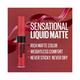 Maybelline New York Sensational Liquid Matte 03 Flush It Red 7 ml - Lipsticks