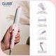 GUBB 2 In 1 Hair Curler & Straightener with Ceramic Coated Plates - (GB-007) Pink 1's - Multi-Stylers
